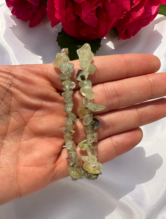 BRACCIALE IN PREHNITE